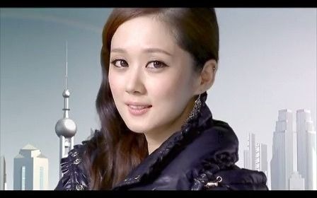 张娜拉冰洁羽绒服广告