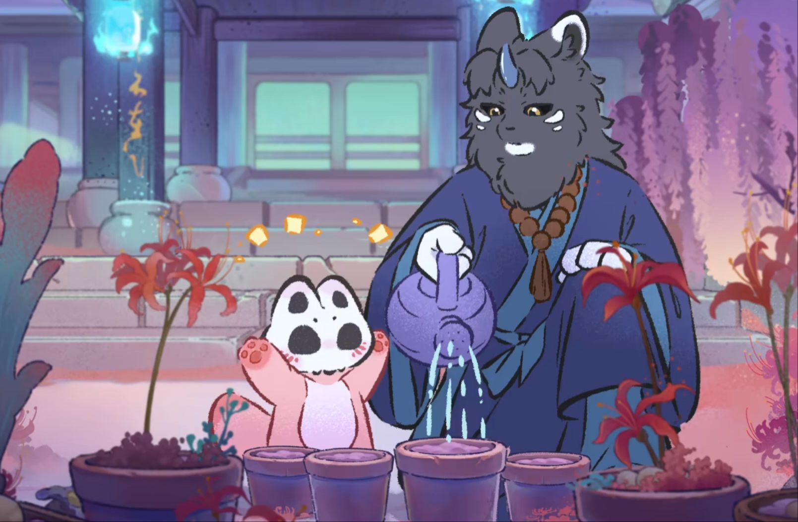 有兽焉:捡了个女儿,谛听要退休了