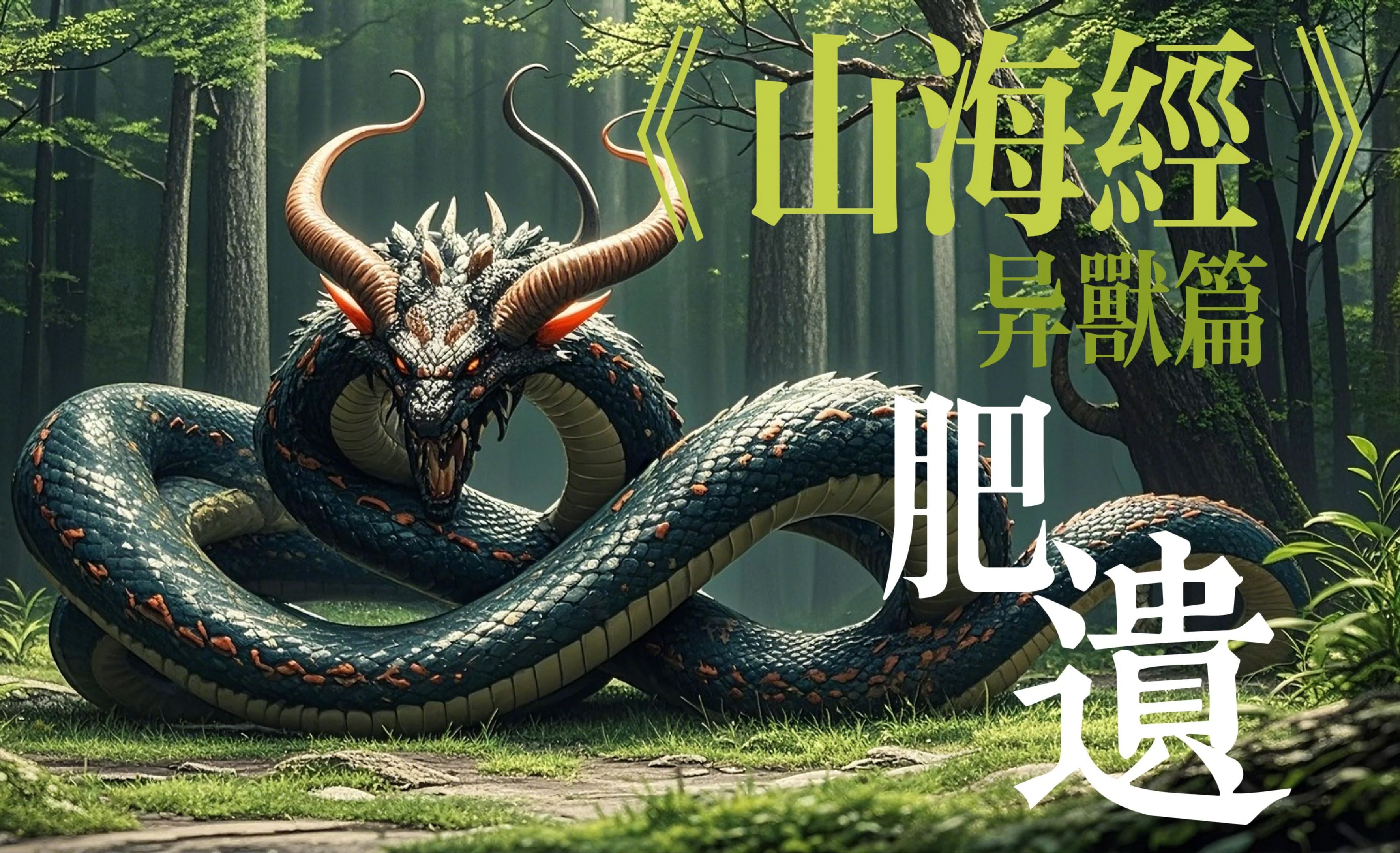 山海经·肥遗:旱灾之兆与形态之谜