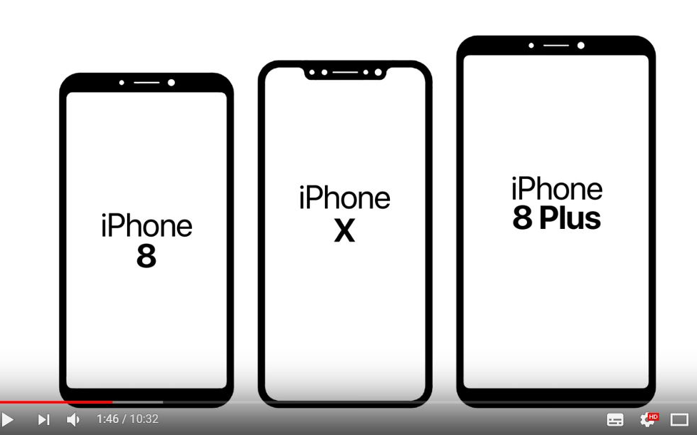 【预览】iPhone X 8 & 8 Plus提前泄露出的技术细节【英字】哔哩哔哩bilibili