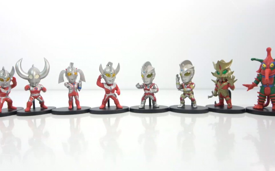 [食玩奥特曼(算昭和)]万代4月发售 q版食玩converge motion 奥特曼第9