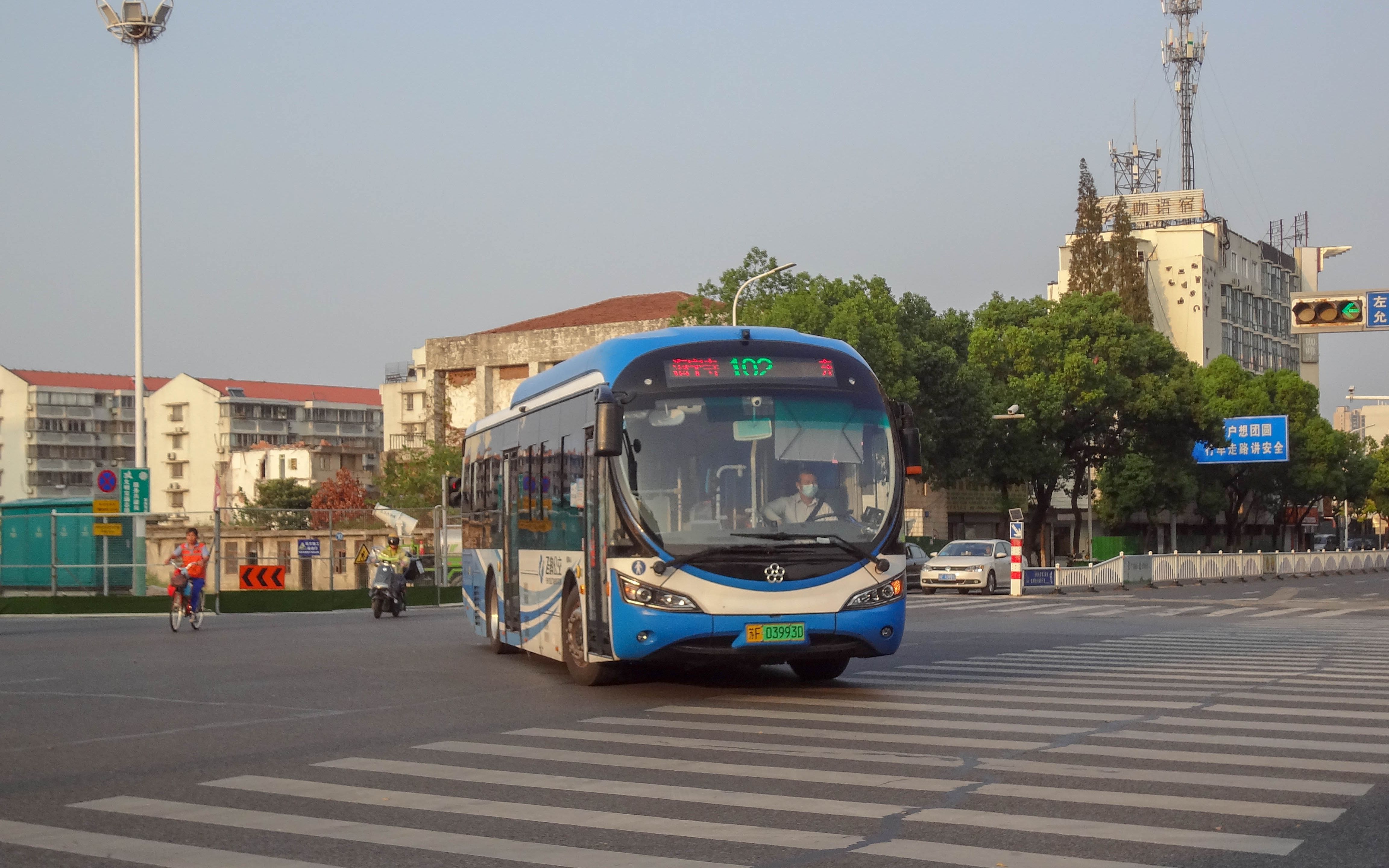 【海门公交】【pov-16】海门102路 东方威尼斯→海宁寺南 第一视角