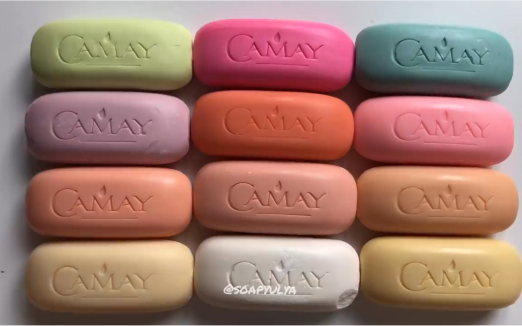 刮肥皂camay长条肥皂