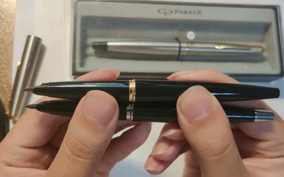 国产山寨钢笔 末匠80 vs 50年前原版派克45钢笔