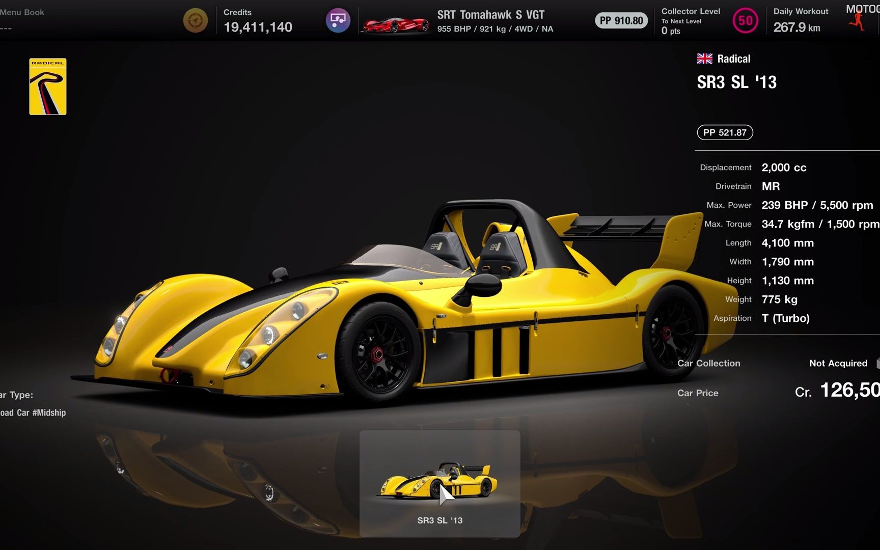 《gt赛车7》图马思特t300试驾2015 radical sr3 sl