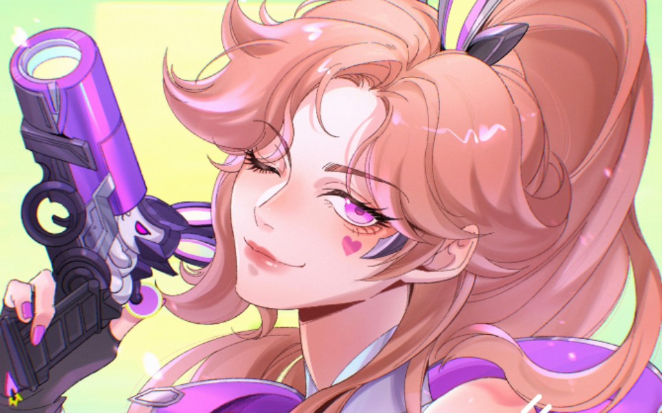 【头像稿件】女枪的兔兔新皮