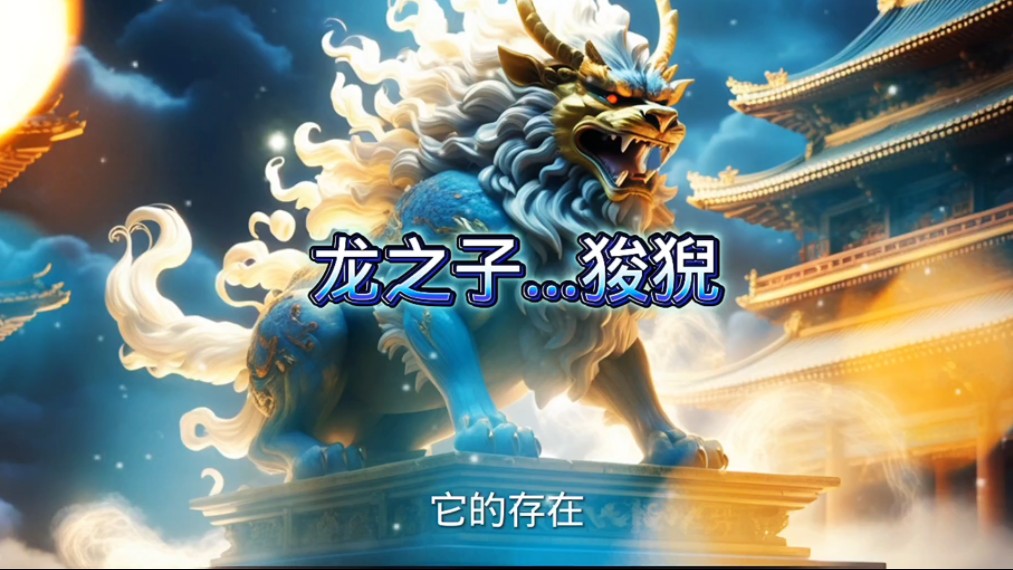 龙之子……狻猊的惊险一生