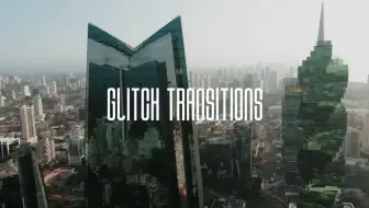 FCPX插件-25种画面失真故障信号干扰转场过渡Glitch Transitions