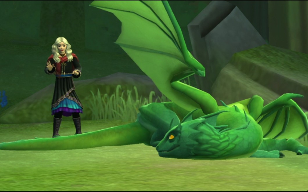 爱撒娇的神奇动物威尔士绿龙科普互动和喂食