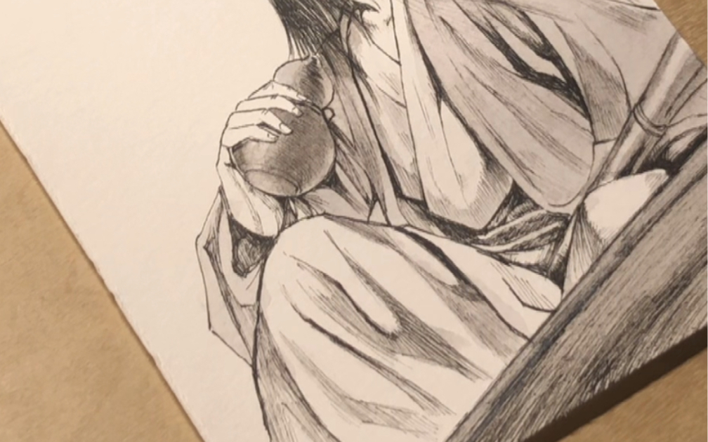 【手绘】《刺客信条:王朝》李白