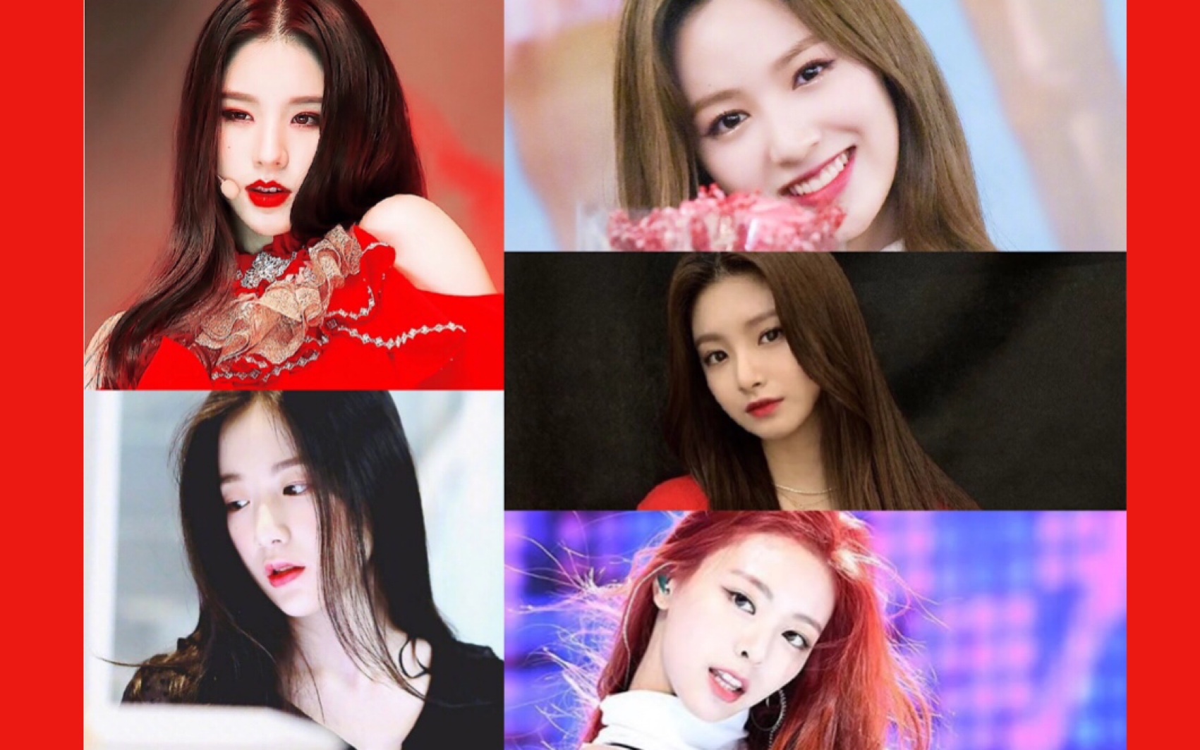 新一代花田,五代女团颜霸top15