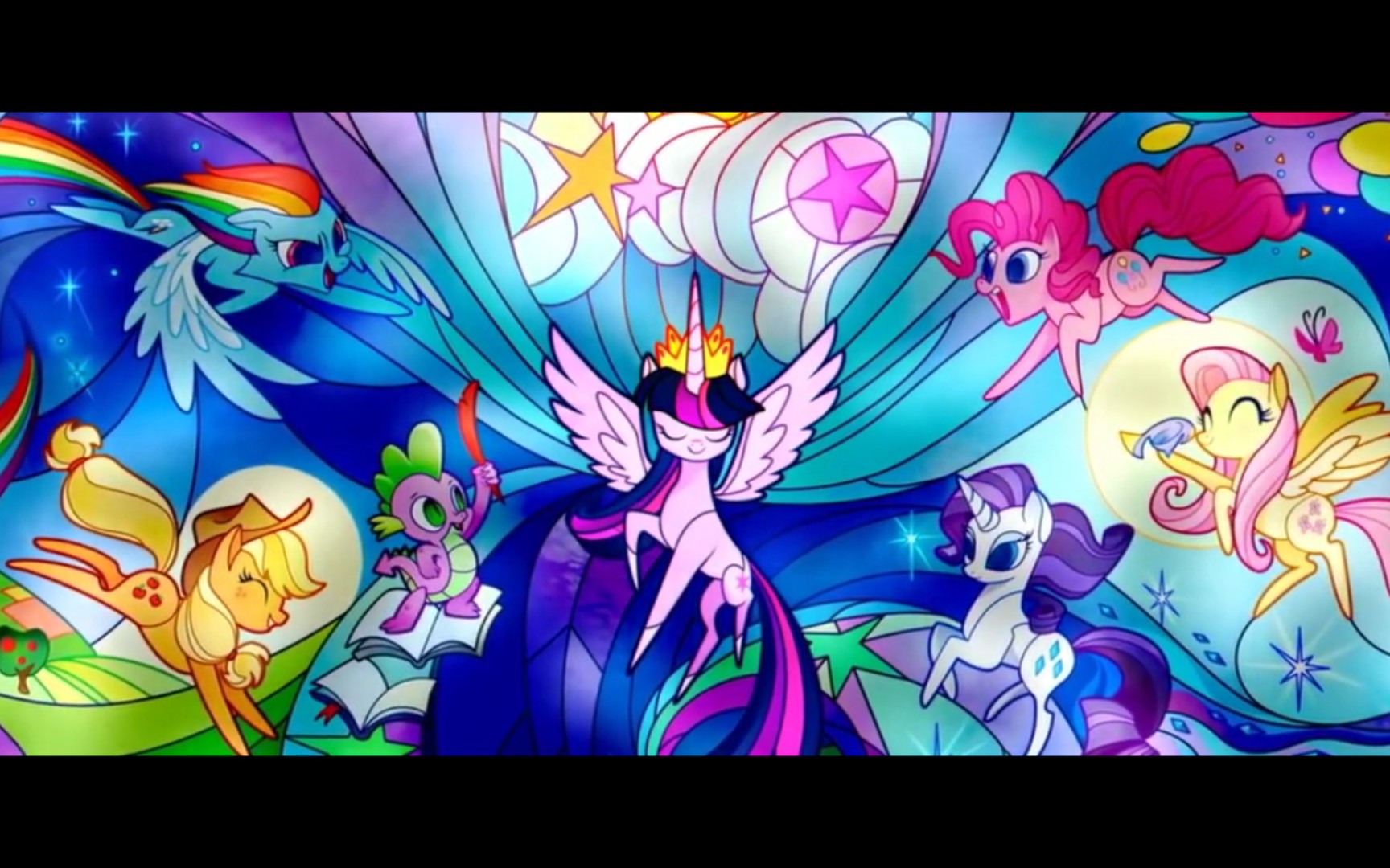 【MLP】每扇花窗都是一个传奇|G4彩绘花窗混剪哔哩哔哩bilibili