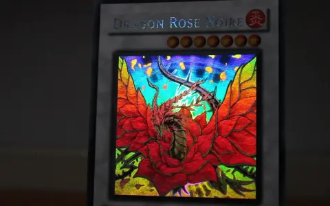 游戏王ghr黑蔷薇龙(花龙)鉴赏