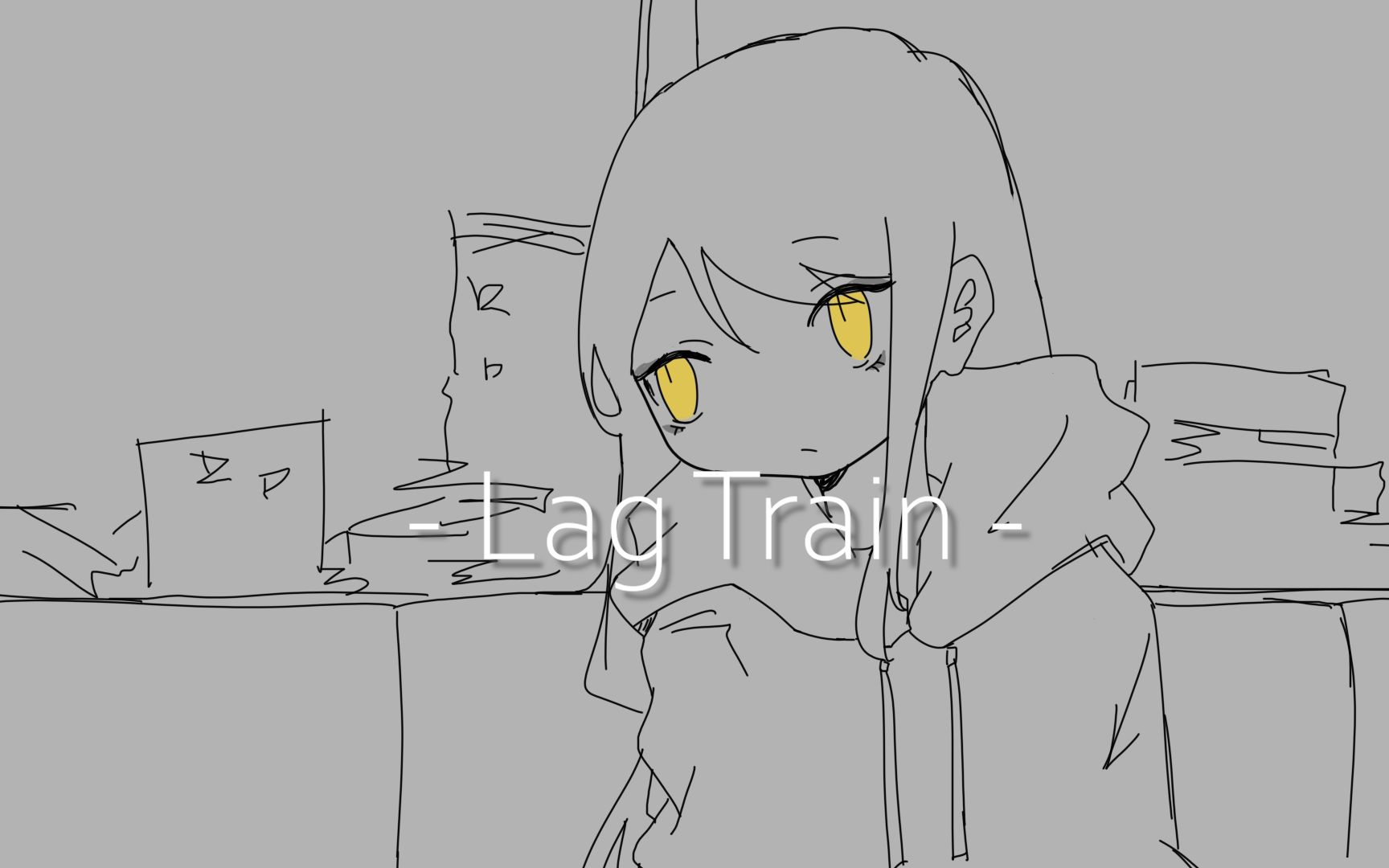 [图]【描改手书/初梦project】花与的Lag Train