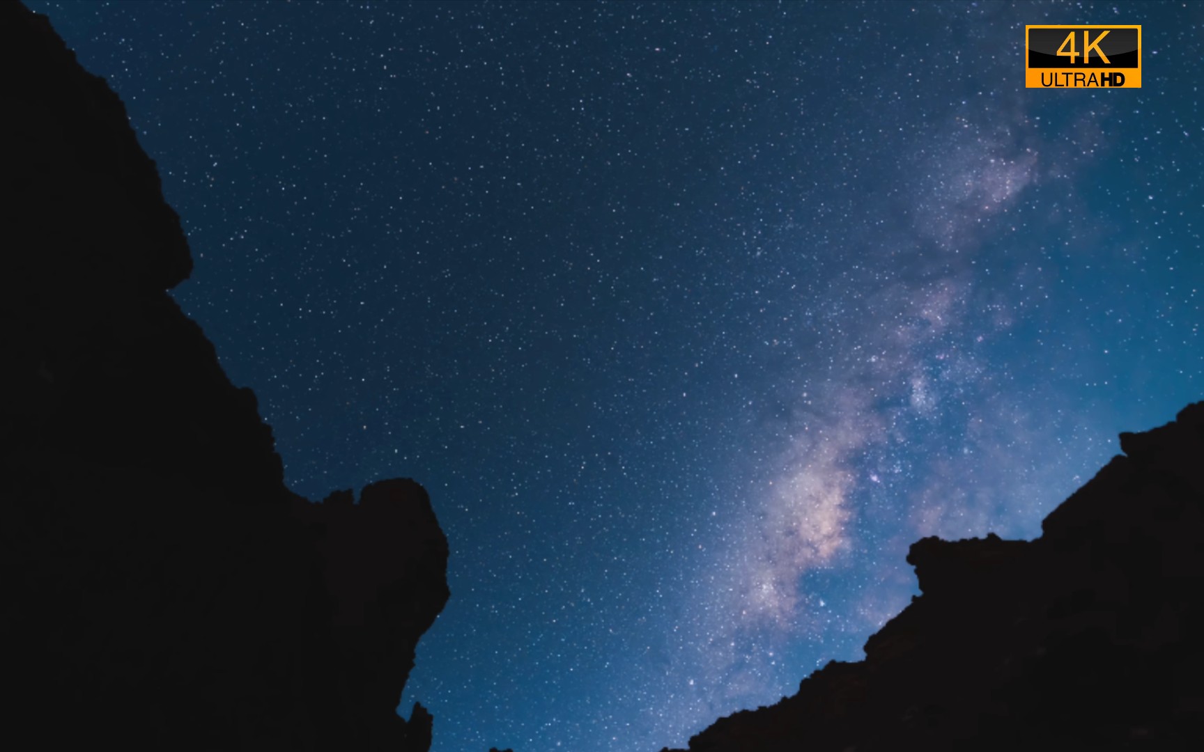 【4k】星空,每一帧都可以当做壁纸