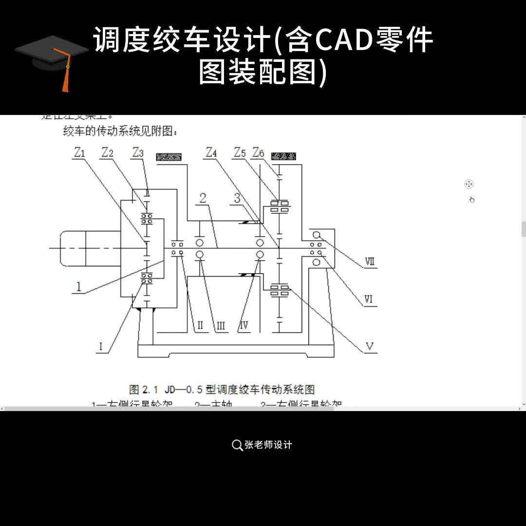 调度绞车结构图图片