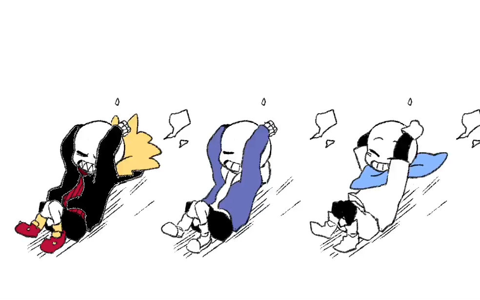 [图](undertale) rolling girl (sans)