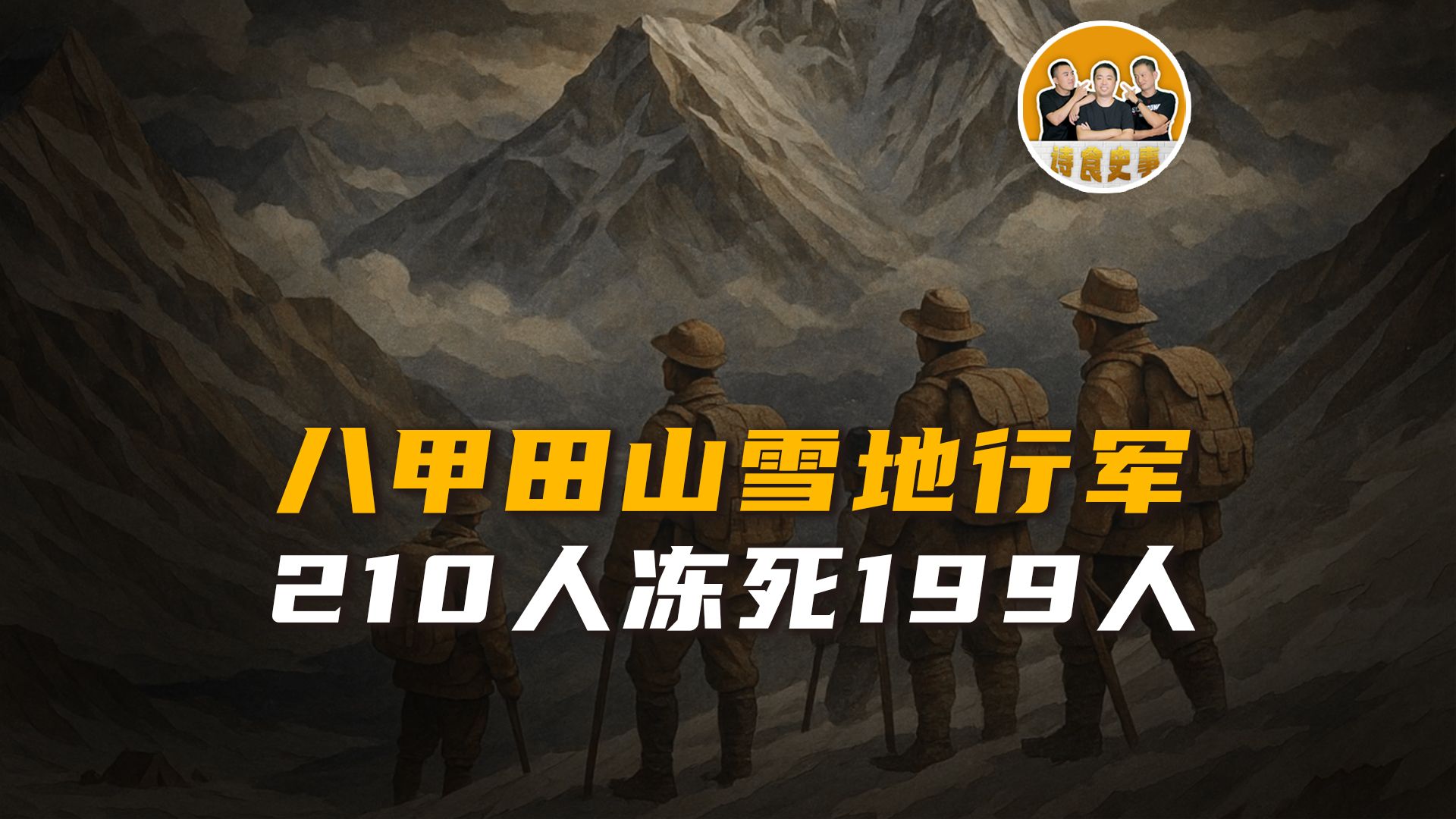 八甲田山雪中行军-诗食史事-诗食史事-哔哩哔哩视频