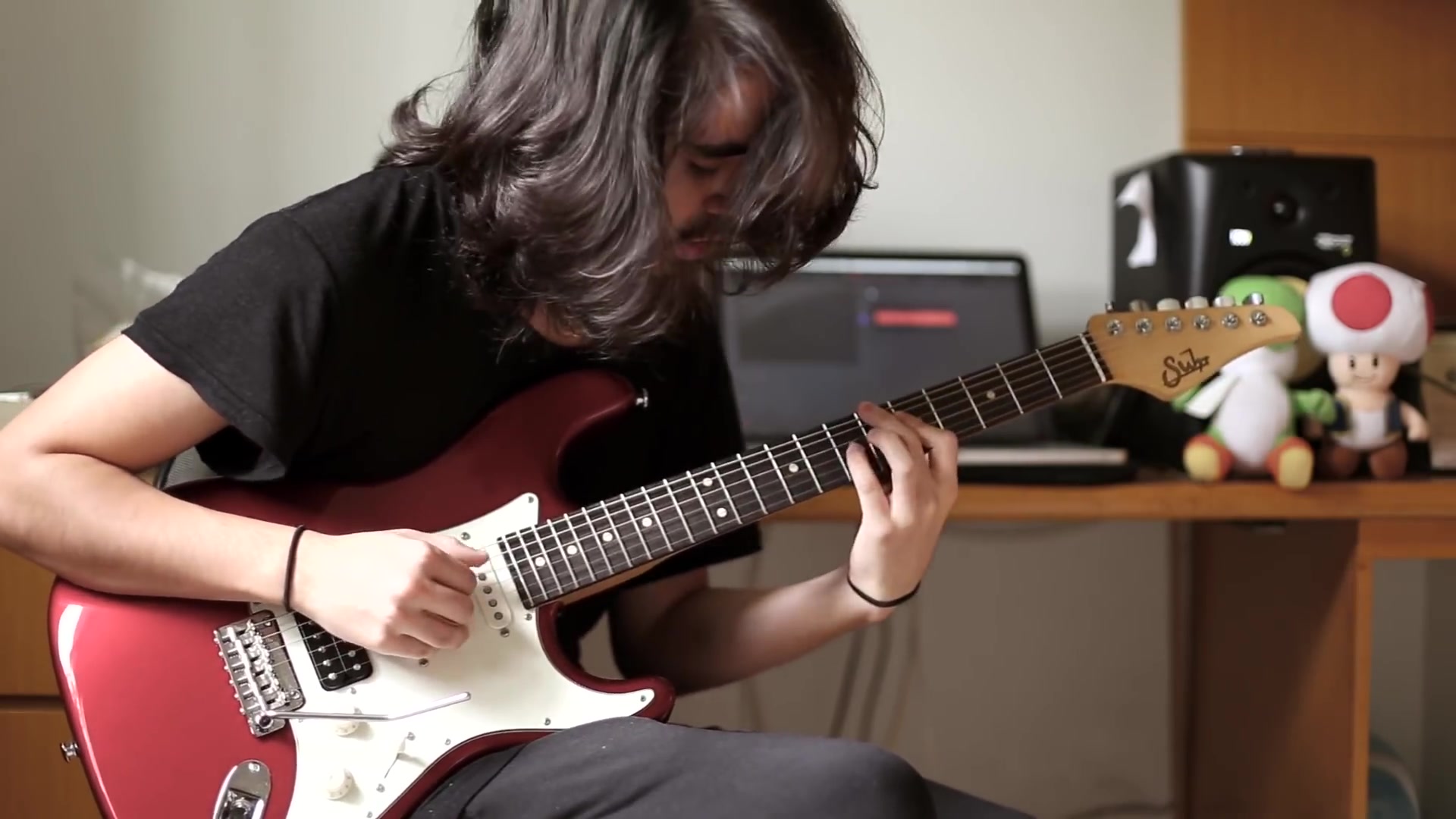 超好听suhr舒尔电吉他无伴奏纯弹