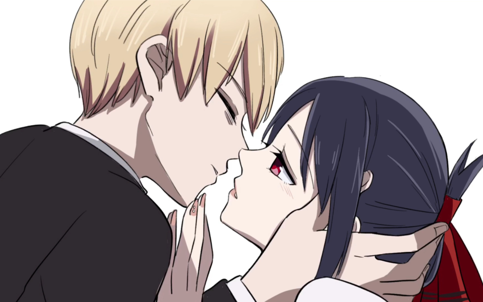 手书辉夜大小姐想kiss唾