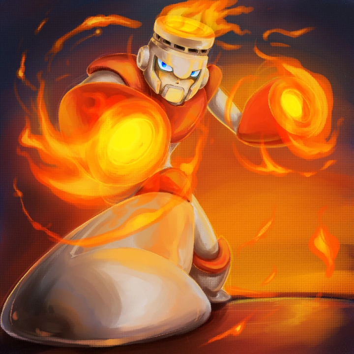 洛克人 火焰人 神曲