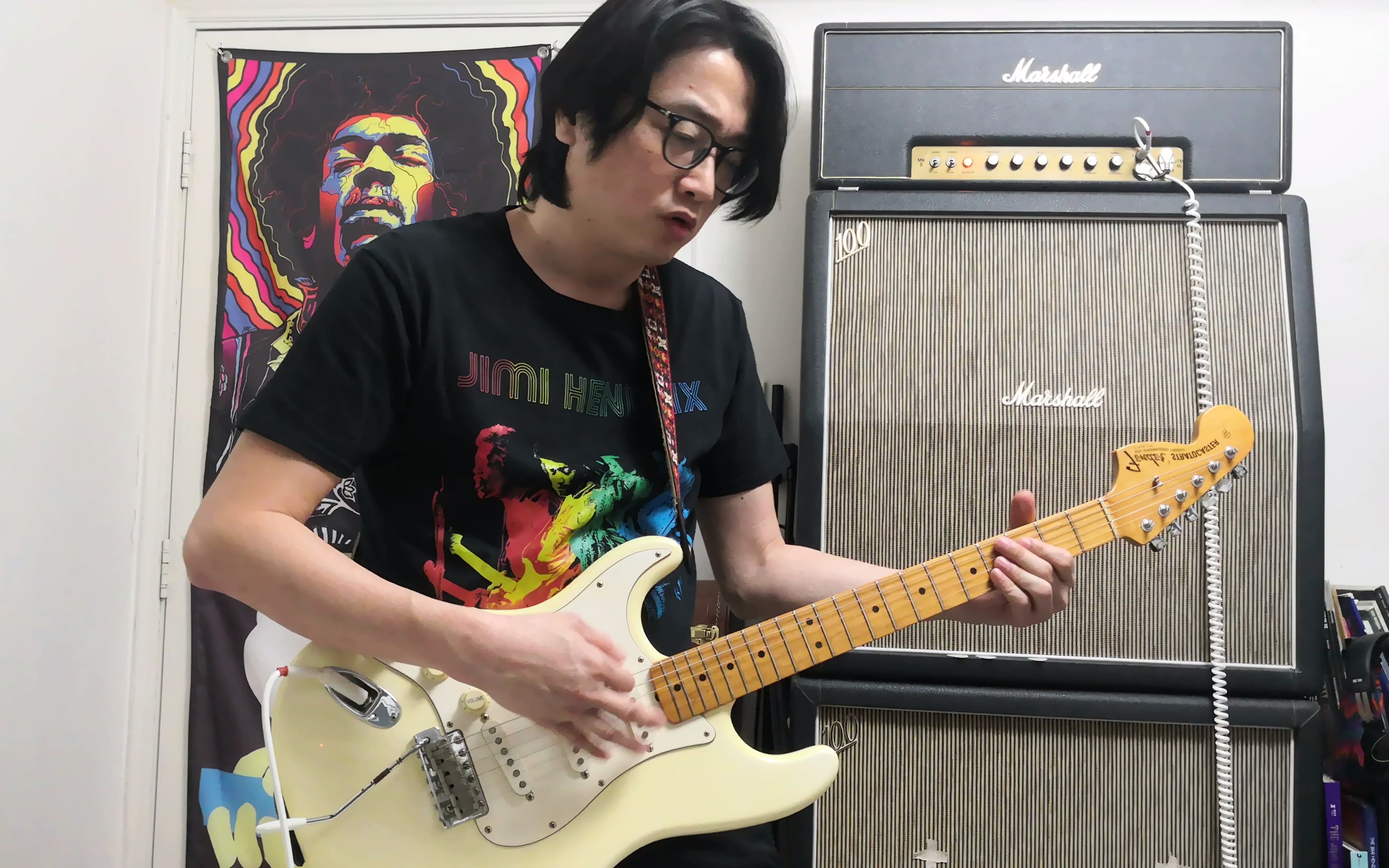 jimi hendrix experience guitar cover吉米·亨德里克斯 吉他翻弹