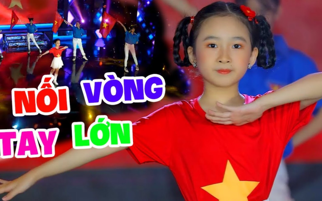 [图]Nối Vòng Tay Lớn Remix - Bé Candy Ngọc Hà【60帧】