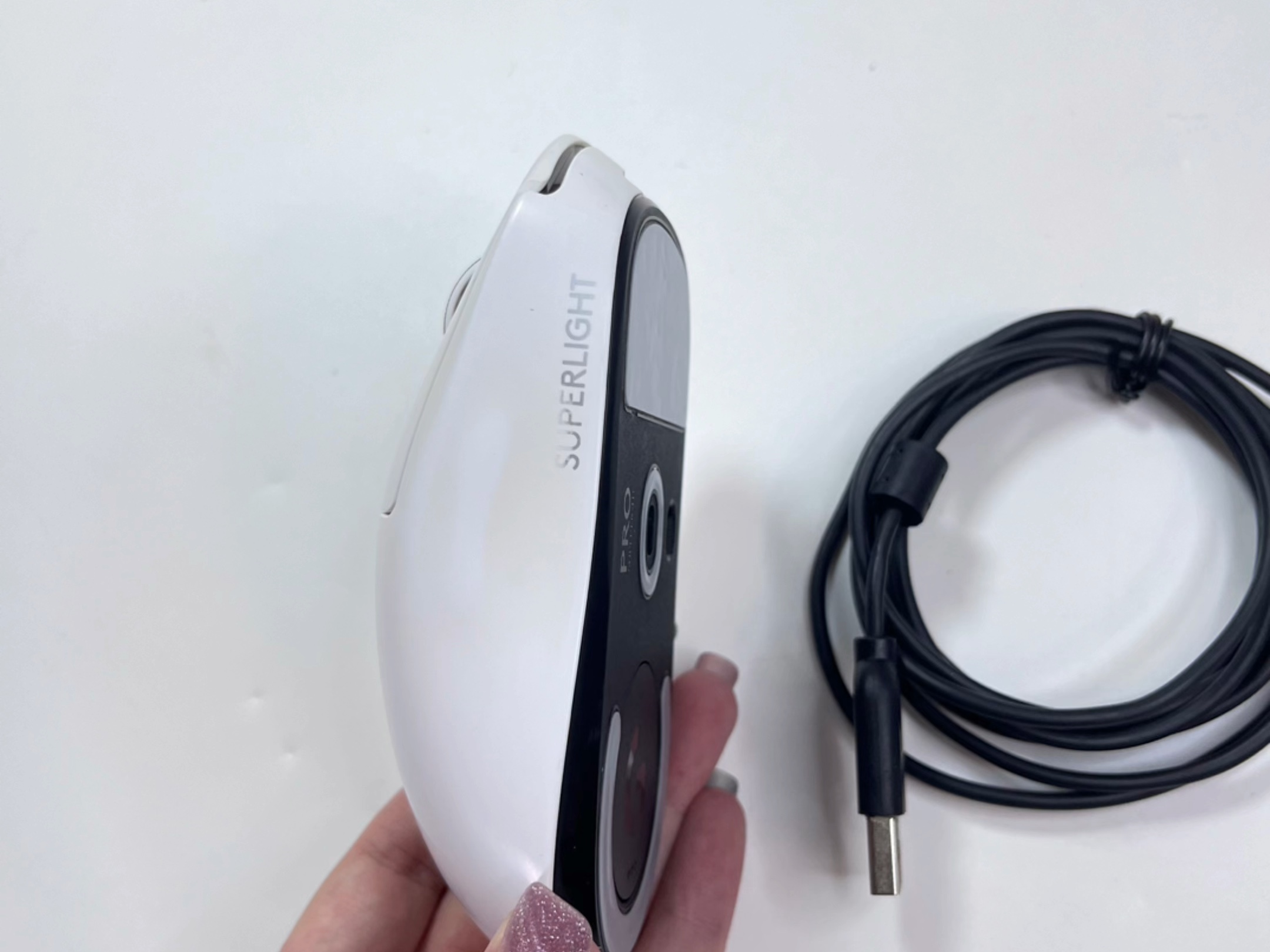 罗技gpw二代gprox无线充电游戏鼠标狗屁王2代gpw2电竞-功能正常 白色