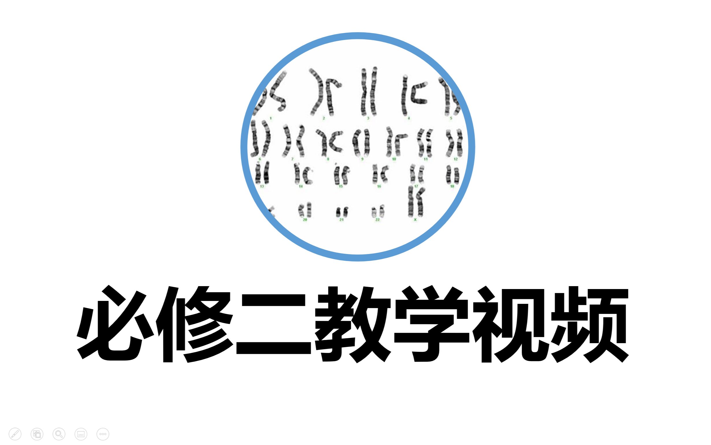 【高中生物】必修2教学视频哔哩哔哩bilibili