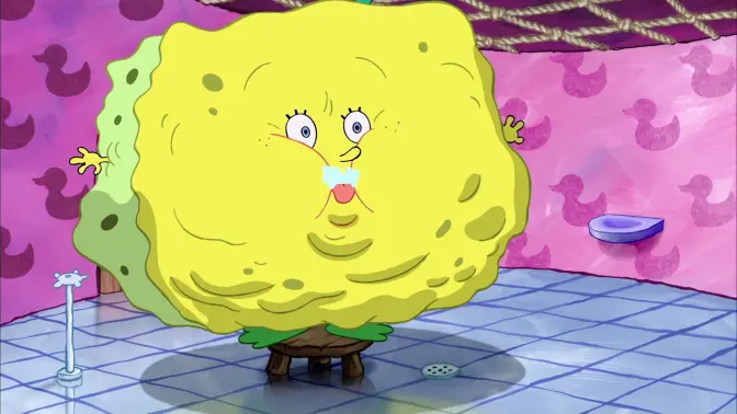 海绵宝宝起床日常
