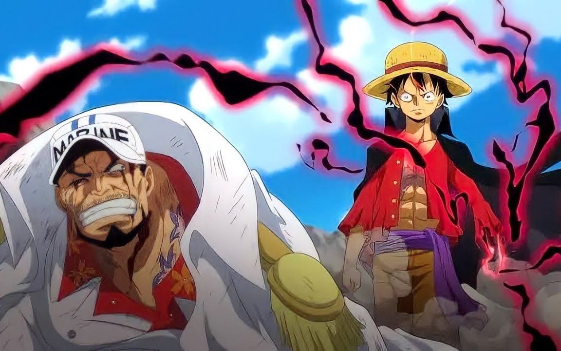 海贼王:四档路飞vs赤犬