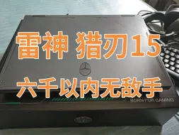 下载视频: 雷神 猎刃15，满血4060高性价比游戏本，6000价位段内无敌手！搭载i7-13650HX，畅玩黑神话悟空