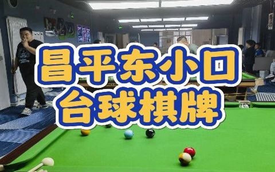 昌平东小口台球棋牌转让1037哔哩哔哩bilibili