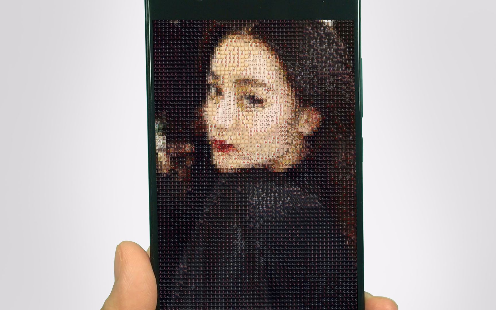 教你用手机制作千面图用1000张图片组成一张照片个性又好看