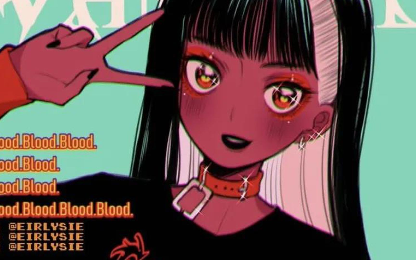 活动作品蒸汽波女孩