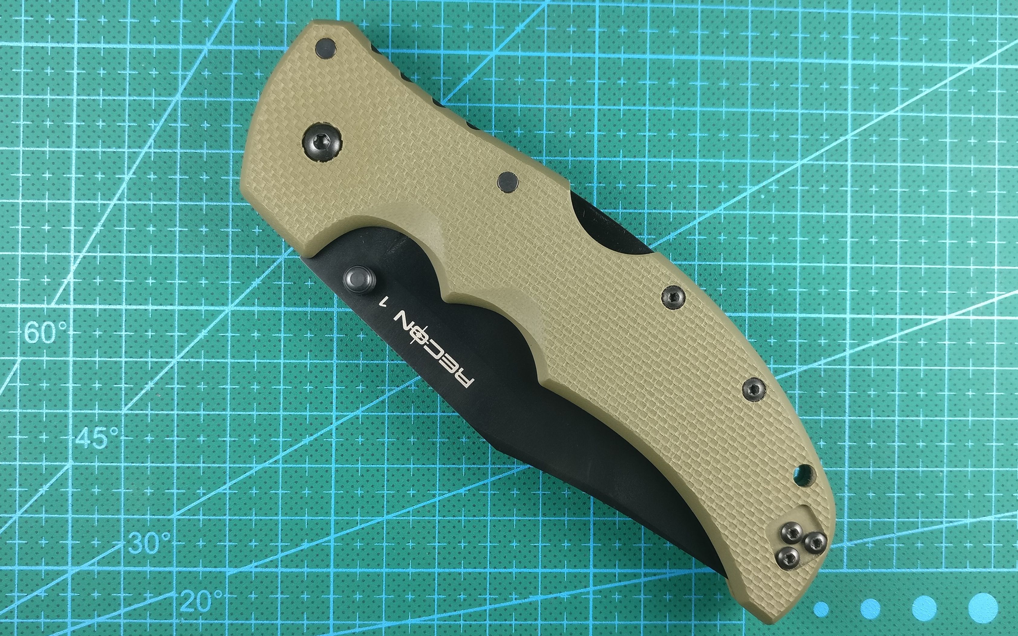 木名预告冷钢侦察兵1折刀上手coldsteelrecon1