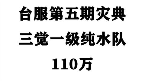 白夜极光台服第五期灾典暗潮唤塔者低练水队110万无旧印4星主攻 哔哩哔哩