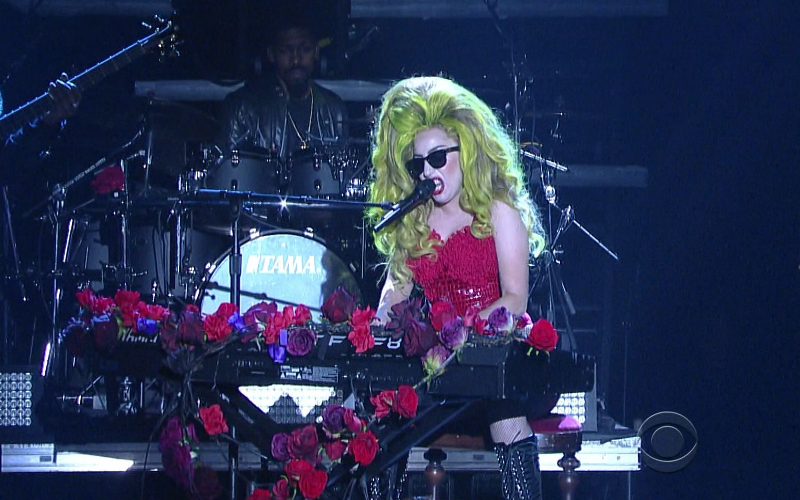 lady gaga - dope (the late show with david letterman)