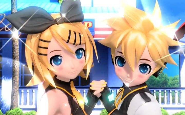 【ps4-pd ft】夏日偶像【鏡音レン:青月/鏡音リン:黑星】pv