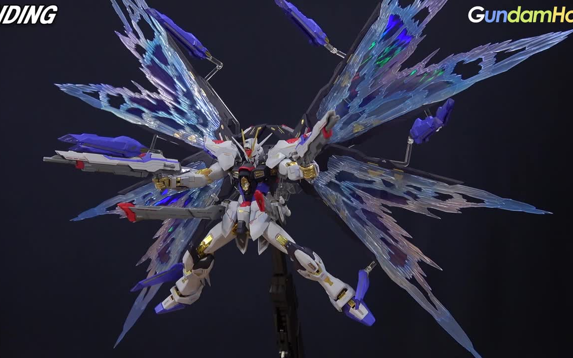 万代mb系列 限定版 强袭自由高达soul blue ver.测评(机翻.中韩)