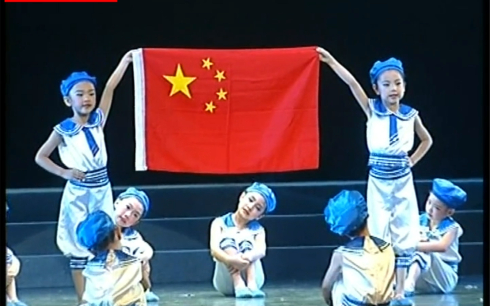 幼儿园红色舞蹈剧目祖国在我心中