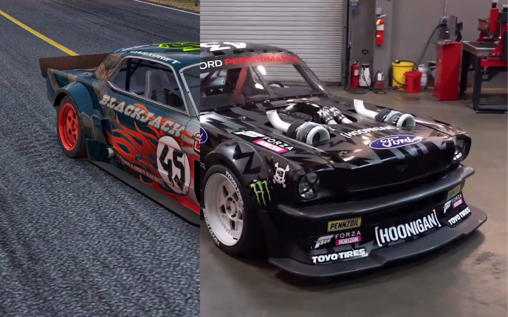 "砖叔"征战秋名山!mustang hoonicorn极限山路漂移/ carx漂移赛车 四