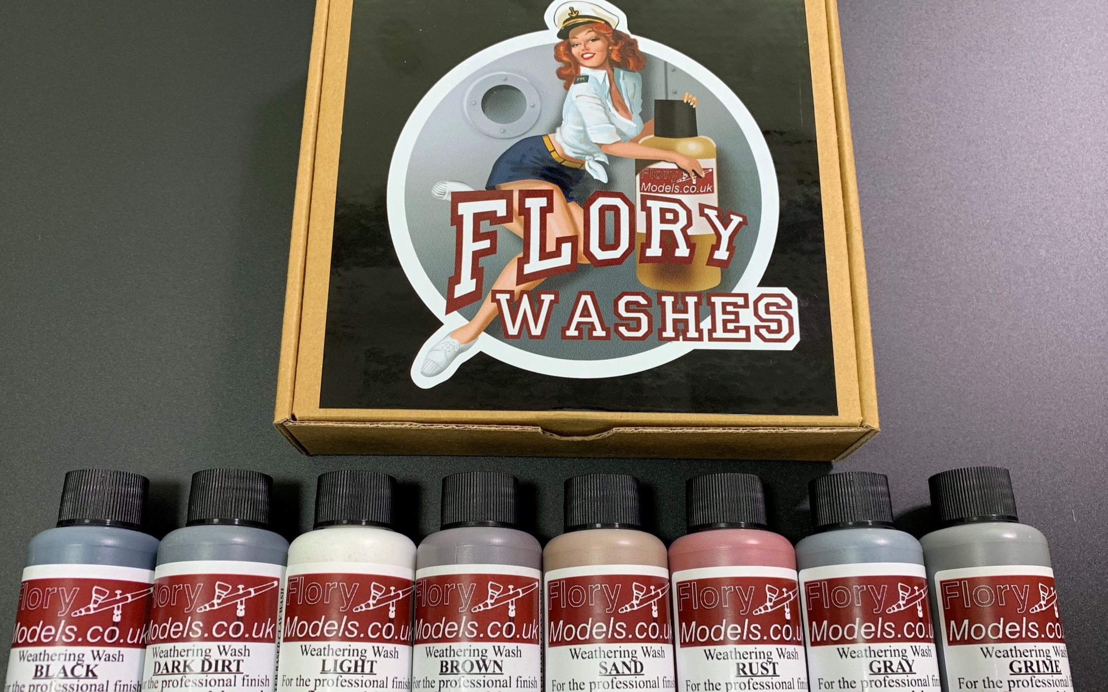 【搬运】完全环保水性旧化渍洗液  Flory Models weathering wash short哔哩哔哩bilibili