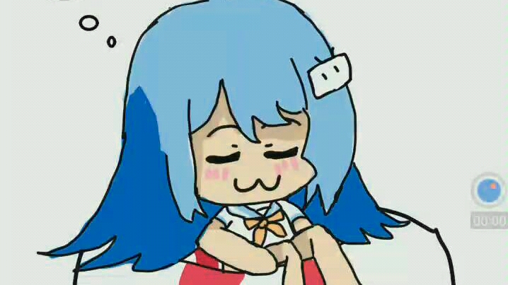 画世界自己画了个22娘有些地方不好看的请见谅哈本人只是个萌新