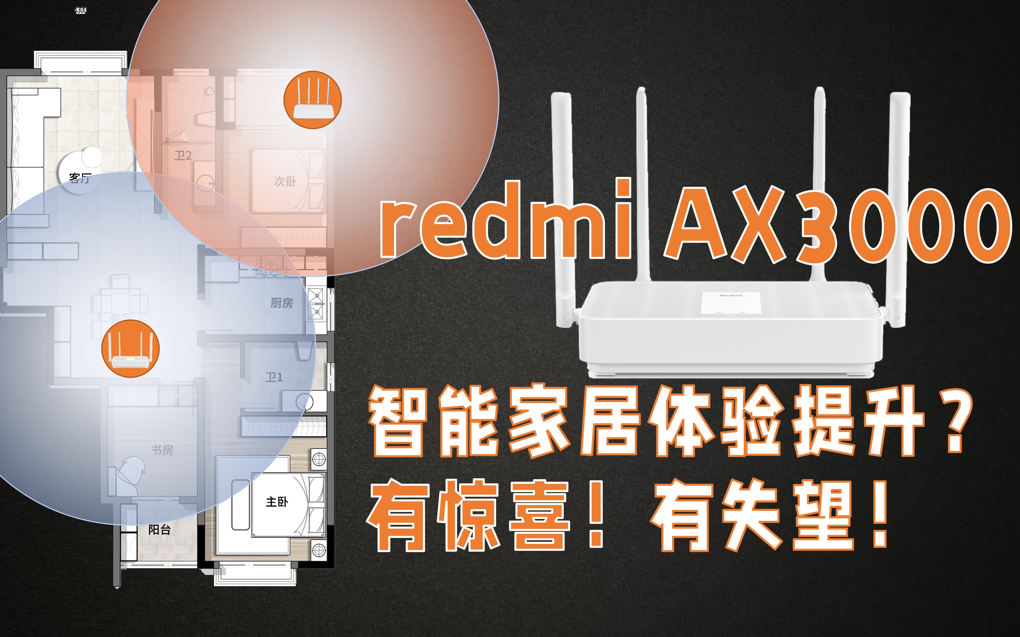 【体验】wifi6路由可以提升智能家居使用体验吗?实测红米AX3000网络覆盖.哔哩哔哩bilibili