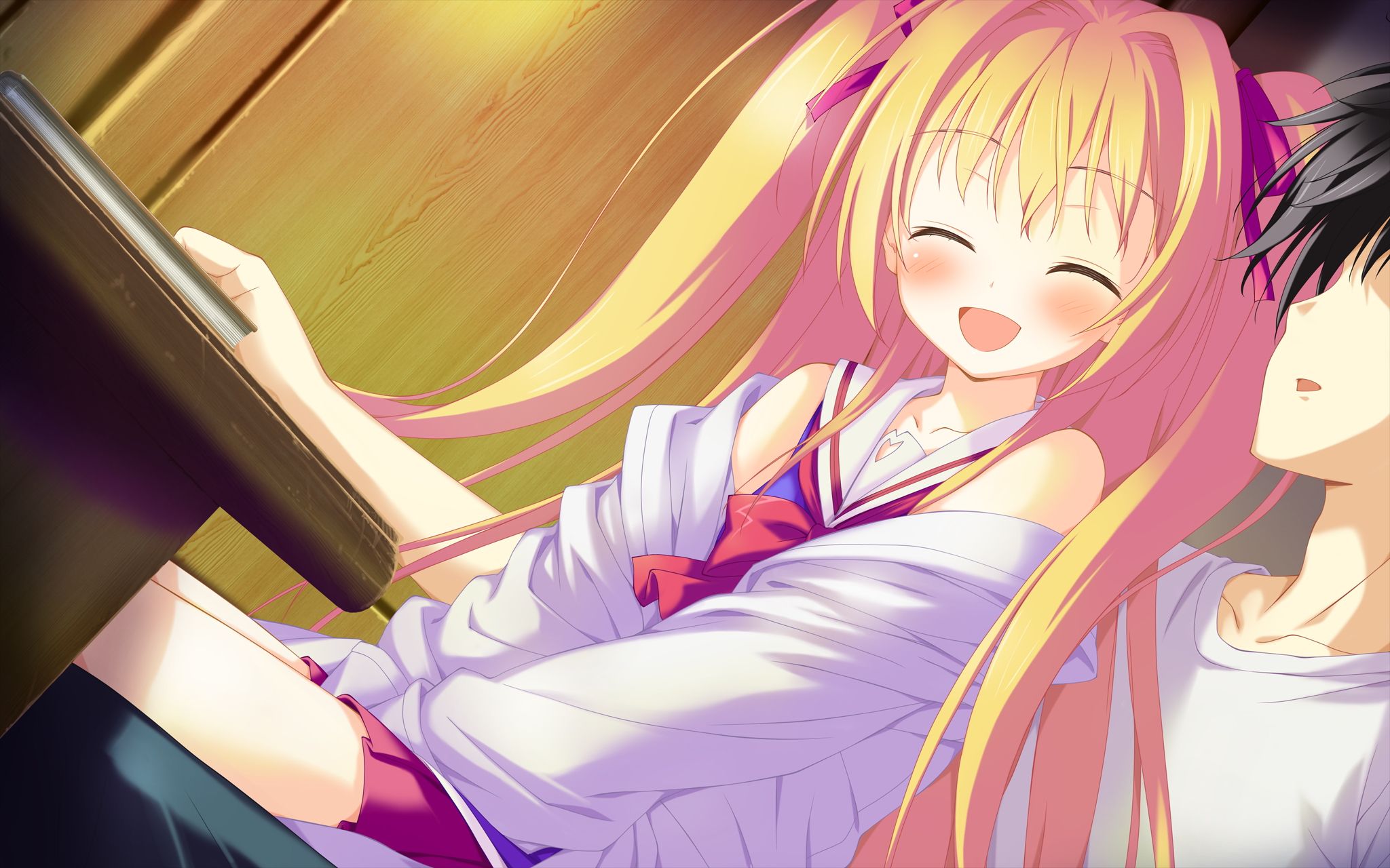 五彩斑斓的世界游戏实况共通线篇第三话携你而去的终焉之风