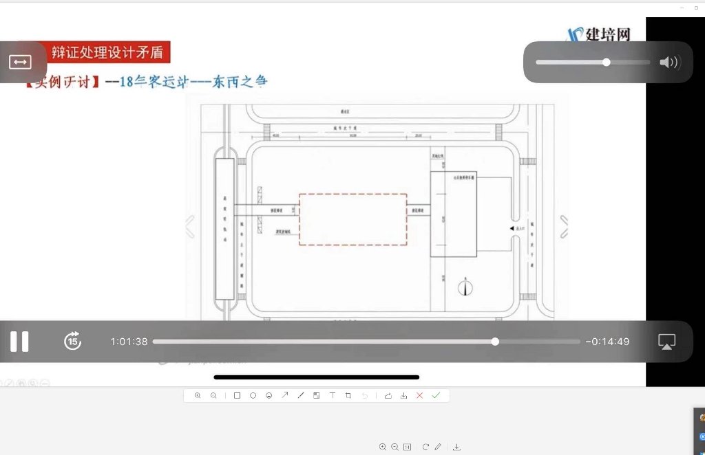 题眼:解读交通组织影响空间布局(停车场知识点之车行路线与城市道路顺向衔接,不交叉不迂回 ,学习停车场设计的原因之一利于方案总图布置哔哩哔...