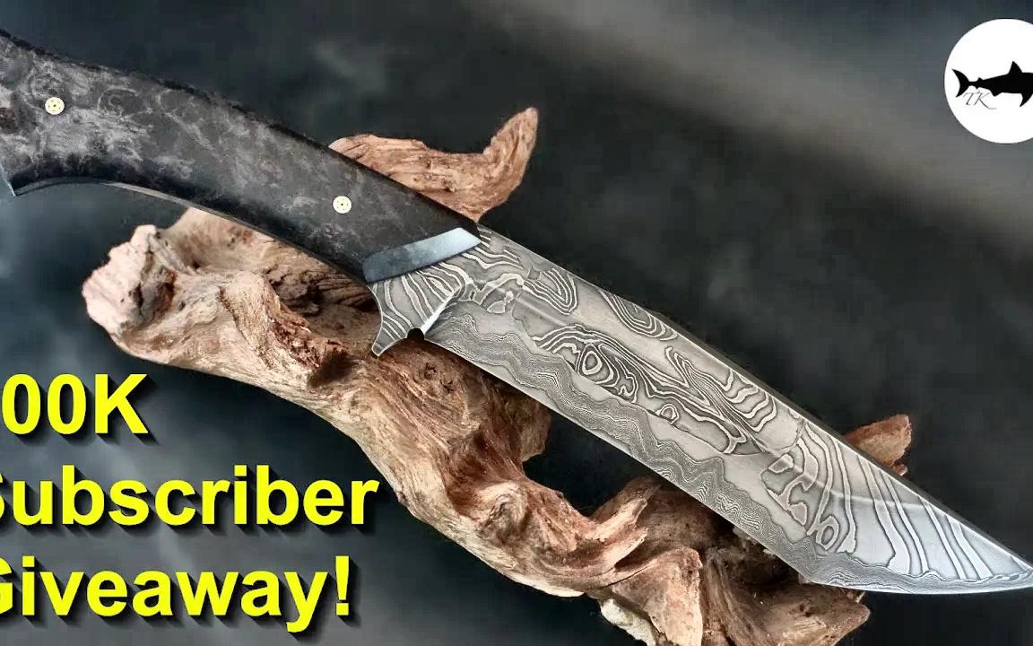 [Tyrell Knifeworks] 锻造 100k 订阅者赠品刀!哔哩哔哩bilibili