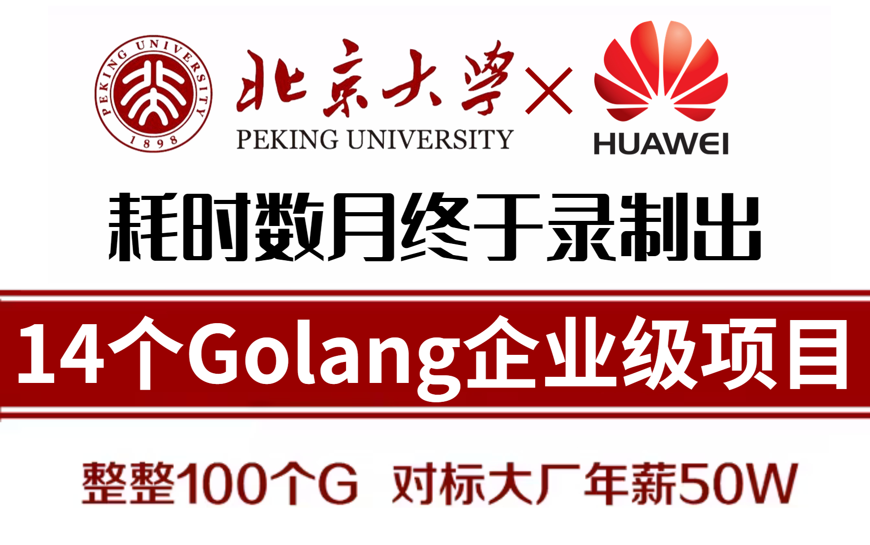 【35K上岸华为开发岗】练完14个Golang云原生企业级项目实战/golang教程 | 提供源码和学习视频哔哩哔哩bilibili