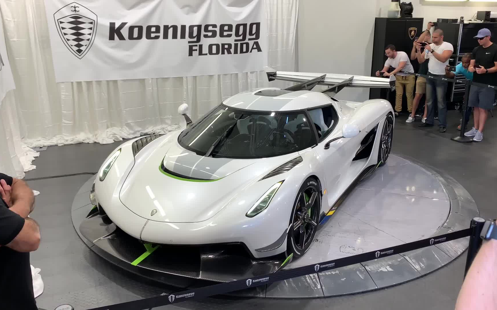 柯尼塞格 jesko 頂級超跑koenigsegg jesko近距離觀看最快482km/h的